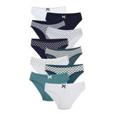 ALYA UNDERWEAR Kız Çocuk Külot, Pamuklu, Rahat Kız Çocuk Slipleri 10'lu Paket (X23, 8-9 Yaş)