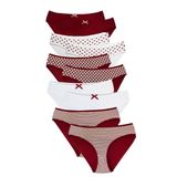 ALYA UNDERWEAR Kız Çocuk Külot, Pamuklu, Rahat Kız Çocuk Slipleri 10'lu Paket (X27, 4-5 Yaş)