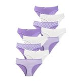 ALYA UNDERWEAR Kız Çocuk Külot, Pamuklu, Rahat Kız Çocuk Slipleri 10'lu Paket (X28, 3-4 Yaş)