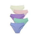 ALYA UNDERWEAR Kız Çocuk Külot, Pamuklu, Rahat Kız Çocuk Slipleri 5'li Paket (P15, 8-9 Yaş)