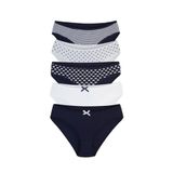 ALYA UNDERWEAR Kız Çocuk Külot, Pamuklu, Rahat Kız Çocuk Slipleri 5'li Paket (p21, 4-5 Yaş)