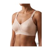 ALYA UNDERWEAR Toparlayıcı C Cup Büyük Beden Sütyen Kabı Dikişsiz Desteksiz ve Balensiz Beli Lastikli Minimizer Sütyenler Ten My Love 90C
