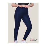 ALYA UNDERWEAR Toparlayıcı Yüksek Bel Kadın Günlük Spor Parlak Tayt