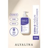 alyalina Cera-D Yoğun Nemlendirici Krem - Ceramid, Hyarulonik Asid ve E Vitamini İçerikli - 250 ml