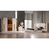 Alyans %100 Mdf Şömineli Yatak Odası Takımı - Aytaşı