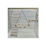 AlyaPetWorld 3lü Kuş Oyuncağı Seti Kafes Aksesuarları