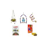 AlyaPetWorld Kuş Oyuncağı Seti Orta