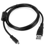 AlyKets UC-E20 Kablo 6Ft Uzun Yedek Kamera Kablosu A - Mini-B 8pin USB Kablosu Nikon Dijital SLR DSLR D3400 D3500 D5600 D7500, Nikon 1 J5 1J5 Kamera Şarj Şarj Kablosu