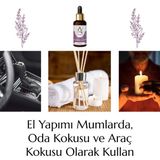 Alze Kimya Harika Kokulu Mum Esansları - Oto Kokusu, Sabun, Oda Nemlendirme, Parfüm ve Daha Fazlası Için Farklı Boyut Seçenekleriyle! - 20 ml - Lavanta