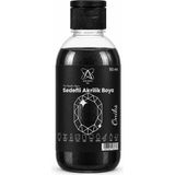 Alze Kimya Hobi Sedefli Akrilik Boya - 50 ml - Siyah