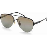 AM Eyewear A M EYEWEAR DANNI 60-BL-BLZG 60 Unisex Güneş Gözlüğü - Siyah