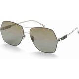 AM Eyewear A M EYEWEAR HICKEY 124-BL BZG 61 Kadın Güneş Gözlüğü - Gri