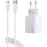 AM18 Eco Bundle 18W Hızlı Şarj Cihazı + Micro USB Kablo , Qc 3.0 Destekli - Beyaz