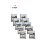 Amaç Şeffaf Hışır Atlet Poşet Büyük Boy 29X52 cm 650 gr - 10 Paket-Takriben 1,500 Adet