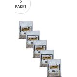 Amaç Şeffaf Hışır Atlet Poşet Büyük Boy 29X52 cm 650 gr (5 Paket-Takriben 750 Adet) - tek