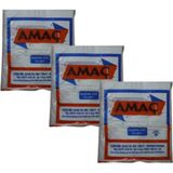 Amaç Şeffaf Hışır Atlet Poşet Küçük Boy 25X42 cm 650 gr - 3 Paket-Takriben 900 Adet