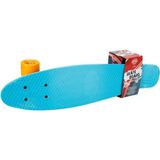 Amalfi 011022 Plastik Kaykay Retroboard 58CM Kız Erkek Çocuk Oyuncak Eğitici Oyuncaklar - Çok Renkli