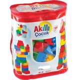 Amalfi 01313 Akıllı Çocuk Blokları 125 Parça Kız Erkek Çocuk Oyuncak Eğitici Oyuncaklar - Çok Renkli