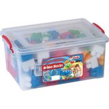 Amalfi 01328 Kutulu Bloklar No:4 / 250 Parça / +3 Yaş Kız Erkek Çocuk Oyuncak Eğitici Oyuncaklar - Çok Renkli