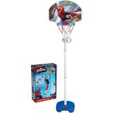 Amalfi 03404 Spiderman Ayaklı Basket Potası Kız Erkek Çocuk Oyuncak Eğitici Oyuncaklar - Çok Renkli