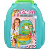 Amalfi 03843 Linda'nın Doktor Set Sırt Çantası Kız Erkek Çocuk Oyuncak Eğitici Oyuncaklar