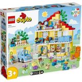 Amalfi 10994 LEGO® Duplo® 3’ü 1 Arada Aile Evi 218 parça +3 yaş Kız Erkek Çocuk Oyuncak Eğitici Oyuncaklar