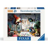 Amalfi 12000302 Disney Sanatçının Masası 1000 parça Ravensburger Puzzle Kız Erkek Çocuk Oyuncak Eğitici Oyu