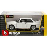 Amalfi 21100 Burago 1:24 BMW M3 1988 Model Araba Kız Erkek Çocuk Oyuncak Eğitici Oyuncaklar