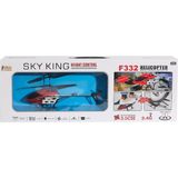 Amalfi 22571-F332 Kumandalı Helikopter Kız Erkek Çocuk Oyuncak Eğitici Oyuncaklar - Çok Renkli