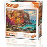 Amalfi 23506 A Beautiful Day at Cinque Terre 4000 Parça Puzzle Kız Erkek Çocuk Oyuncak Eğitici Oyuncaklar