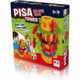 Amalfi 25904 Pisa Tower Denge Oyunu Kız Erkek Çocuk Oyuncak Eğitici Oyuncaklar - Çok Renkli