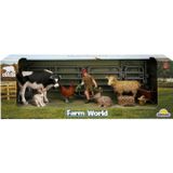 Amalfi 2690 Farm World Çiftlik Hayvanları Oyun Seti Kız Erkek Çocuk Oyuncak Eğitici Oyuncaklar