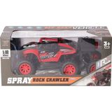 Amalfi 299 Kumandalı Şarjlı Duman Atan Rock Crawler Araba 1:18 Kız Erkek Çocuk Oyuncak Eğitici Oyuncaklar