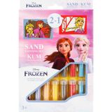 Amalfi 2in1 Disney Frozen Kum Boyama Seti DS 34 Kız Erkek Çocuk Oyuncak Eğitici Oyuncaklar