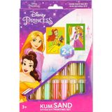 Amalfi 2in1 Disney Princess Kum Boyama Seti Kız Erkek Çocuk Oyuncak Eğitici Oyuncaklar