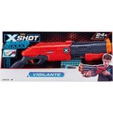 Amalfi 36436 Zuru X-Shot Silah Sünger Atan Excel-Vigilante 24 Mermi Kız Erkek Çocuk Oyuncak Eğitici Oyuncak - Çok Renkli