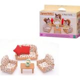 Amalfi 4464 Sylvanian Families, 3 Parça Koltuk Seti , +3 yaş, figürler ayrı satılır. Kız Erkek Çocuk Oyunca
