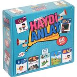 Amalfi 5080 CA Games, Haydi Anlat - Eğitici Oyun Kartları / +3 yaş Kız Erkek Çocuk Oyuncak Eğitici Oyuncakl
