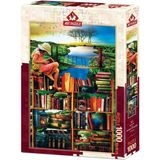 Amalfi 5174/ART GEZGİN-1000 Parça Kız Erkek Çocuk Oyuncak Eğitici Oyuncaklar - Çok Renkli