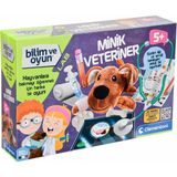Amalfi 64195 Bilim ve Oyun - Minik Veteriner Kız Erkek Çocuk Oyuncak Eğitici Oyuncaklar - Çok Renkli