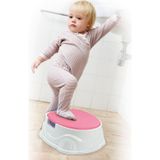 Amalfi 7173 Dolu Lazımlık Adaptor Basamak 3IN1 -Pembe Kız Erkek Çocuk Oyuncak Eğitici Oyuncaklar