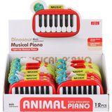 Amalfi 8898-1B Dinazor Işıklı Müzikal Baby Piano - 1adet Fiyatıdır Kız Erkek Çocuk Oyuncak Eğitici Oyuncakl