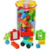 Amalfi 903 Blok Set 145 Parça Kız Erkek Çocuk Oyuncak Eğitici Oyuncaklar - Çok Renkli