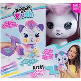 Amalfi Airbrush Plush Boyanıp Yıkanabilen Peluş Kedi Kız Erkek Çocuk Oyuncak Eğitici Oyuncaklar - Çok Renkli