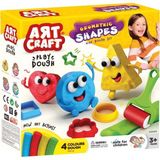 Amalfi Art Craft Geometrik Şekiller Oyun Hamuru Seti 11 Parça Kız Erkek Çocuk Oyuncak Eğitici Oyuncaklar - Çok Renkli