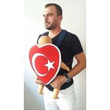 Amalfi Baby Shada Türk Bayraklı Kanguru Kılıfı Kız Erkek Çocuk Oyuncak Eğitici Oyuncaklar