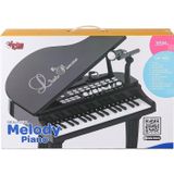 Amalfi BAO-1403B 0237 Mikrofonlu 37 Tuşlu Mp3 Çalar Büyük Siyah Piyano Kız Erkek Çocuk Oyuncak Eğitici Oyun