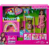 Amalfi Barbie Bebek Bakıcısı Skipper Oyun Evi Seti HHB67 Kız Erkek Çocuk Oyuncak Eğitici Oyuncaklar