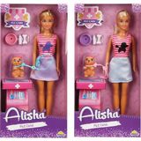 Amalfi BEBEK SET ALİSHA VETERİNER AKSESUARLI ( 1adet FİYATIDIR ) Kız Erkek Çocuk Oyuncak Eğitici Oyuncaklar