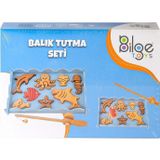 Amalfi BLG-104 Ahşap Balık Tutma Oyunu Kız Erkek Çocuk Oyuncak Eğitici Oyuncaklar